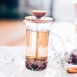 Presa franceză HARIO Coffee&Tea Press Wood 600ml - Olive