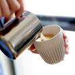 Cana HuskeeCup cu Capac 177ml (6oz) - Natur