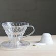 Dripper HARIO V60 01 din plastic, transparent 