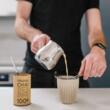 Cana HuskeeCup cu Capac 355ml (12oz) - Natur