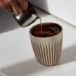 Cana HuskeeCup cu Capac 355ml (12oz) - Natur