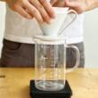 Filtre de hârtie CAFEC pentru cafea prăjită ușor, 4 cești, 100 bucăți, alb