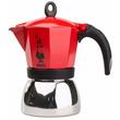 Cafetieră BIALETTI Moka Induction 6 cești, roșie