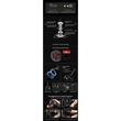 Distribuitor de Cafea cu Ace MHW-3BOMBER Cyclone 58.3mm Negru T5849-OS