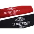 Set prosoape La Marzocco Home 2 bucăți negru/roșu 