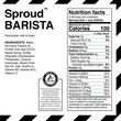 Sproud Barista 1L – Băutură din Proteine de Mazăre, Vegană, Ideală pentru Cafea