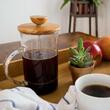 Presa franceză HARIO Coffee&Tea Press Wood 600ml - Olive