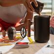 Presa franceza Fellow Clara 700 ml, matte black + walnut