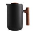 Presa franceza Fellow Clara 700 ml, matte black + walnut
