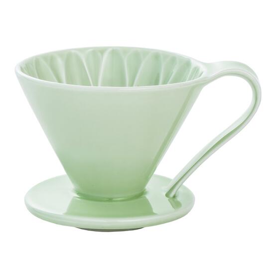Dripper CAFEC Arita Cone Flower, 1 cană, Verde