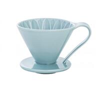 Dripper CAFEC Arita Cone Flower, 4 căni, Albastru