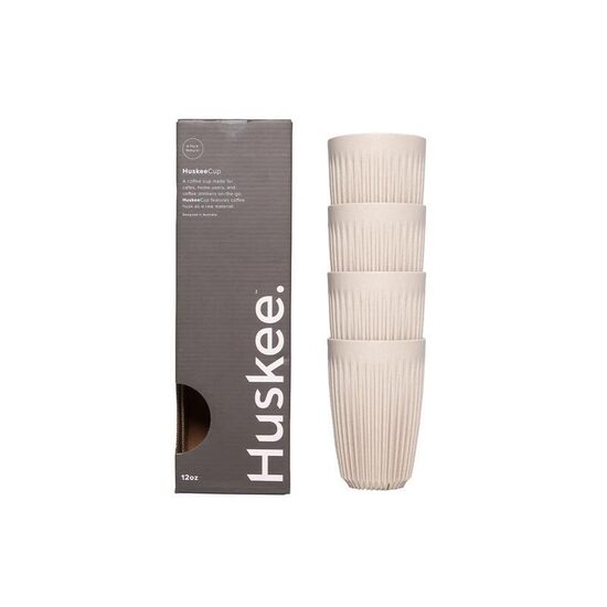 Set de 4 Cești de Cafea Huskee 360ml - Natur