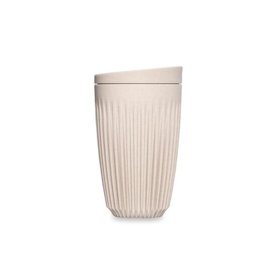 Cana HuskeeCup cu Capac 355ml (12oz) - Natur