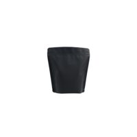 Coffee Bag BIO Stand up valve+zipper 250gr black 100pcs