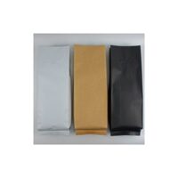 Punga BIO, pentru cafea, cu valva, capacitate 1 kg, negru mat, 140x400x75mm