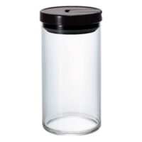 HARIO Glass Canister size-L blk 1000ml MCN300B
