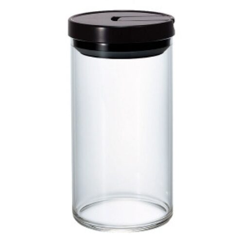 HARIO Glass Canister size-L blk 1000ml MCN300B