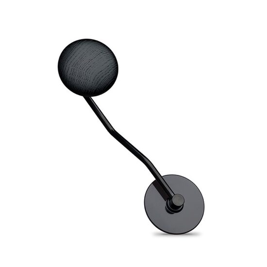 Maner standard COMANDANTE SP, 44mm, lemn de stejar negru 
