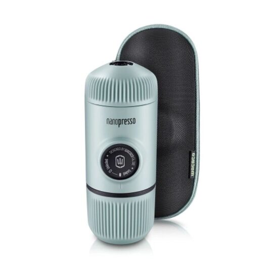 Nanopresso Elements Arctic Blue + Case Cel mai mic espressor portabil - Wacaco