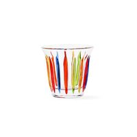 MHW-3BOMBER Glass Cup 5.0 130ml hand painted G5944C