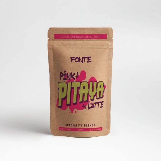 FONTE Bag Latte Pink Pitaya 225 g – Latte superfood cu pitaya roz