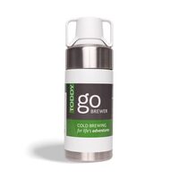TODDY Go Brewer TGB-W Stainless & White – Sistem Cold Brew Portabil